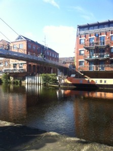 Just a short walk from Leeds City Centre and across this impressive bridge!