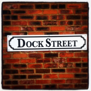 take a stroll down the cobbled Dock Street