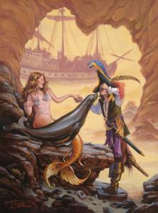 mermaid and pirate